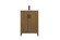 Finnley Bathroom Vanity in Walnut Brown (173|VF25124WB)