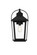 Luz One Light Outdoor Wall Sconce in Black and Clear (173|OD605W20BK)
