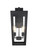 William Two Light Outdoor Wall Sconce in Black (173|OD405W24BK)