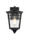 Croskey One Light Outdoor Wall Sconce in Black (173|OD347W13BK)