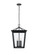 Oxford Three Light Outdoor Pendant in Black (173|OD334H22BK)