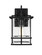 Miller One Light Outdoor Wall Sconce in Black (173|OD312W12BK)