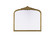 Naomi Mirror in Antique Brass (173|MR7F3330AB)