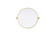Amoura Mirror in Brass (173|MR6G24BRA)