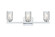 Cassie Three Light Wall Sconce in Chrome and Clear (173|LD7027W24C)