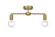 Zane Two Light Flush Mount in Satin Gold (173|LD2348SG)