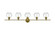 Collier Five Light Wall Sconce in Satin Gold (173|LD2326SG)