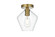 Gene One Light Flush Mount in Satin Gold and Clear (173|LD2254SG)