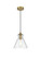 Destry One Light Pendant in Satin Gold and Clear (173|LD2244SG)