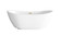 Ines Soaking Bathtub in Glossy White (173|BT10367GWBGD)