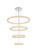 Bowen LED Chandelier in Chrome (173|3800G41C)