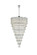 Josephine 61 Light Chandelier in Chrome (173|1060SR41C)