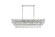 Josephine 17 Light Chandelier in Chrome and Clear (173|1060G48C)