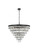 Josephine 25 Light Chandelier in Black and Clear (173|1060D32BK)