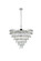 Josephine 13 Light Chandelier in Chrome and Clear (173|1060D27C)