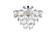 Adaline Six Light Flush Mount in Chrome (173|1050F16C)