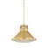 Highclere One Light Pendant in Aged Brass (70|MDS2405AGB)