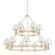 Howard 15 Light Chandelier in Aged Brass (70|MDS1802AGB)