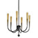 Adley Six Light Chandelier in Gradient Brass (70|CB3846GB)