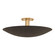 Bern Three Light Flush Mount in Vintage Brass (70|8718VBBRZ)