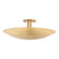 Bern Three Light Flush Mount in Vintage Brass (70|8718VB)