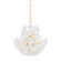 Barrytown Seven Light Chandelier in Vintage Gold Leaf (70|5606VGL)