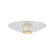 New Haven LED Flush Mount in Aged Brass (70|3451AGB)
