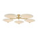 Cologne LED Flush Mount in Vintage Brass (68|52160VB)