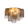 Helsinki Four Light Semi Flush Mount in Vintage Gold Leaf (68|51619VGL)