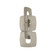 Trentino Two Light Wall Sconce in Stria Silver Leaf (68|51402SSL)