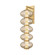 Toulouse LED Wall Sconce in Vintage Brass (68|50401VB)