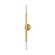 Strasbourg LED Wall Sconce in Vintage Brass (68|50102VB)