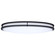 Glamour LED Flush Mount in Black (72|621981)