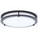 Glamour LED Flush Mount in Black (72|621976)