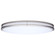 Glamour LED Flush Mount in Brushed Nickel (72|621881)