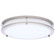 Glamour LED Flush Mount in Brushed Nickel (72|621876)