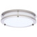 Glamour LED Flush Mount in Brushed Nickel (72|621875)