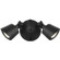 LED Double Flood Light in Matte Black (51|4FLOODA23CCTBK)
