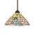 Wisteria One Light Pendant in Mahogany Bronze (57|284703)