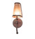 Verheven Two Light Wall Sconce in Wrought Iron On Rust (57|281865)