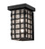 Clavos Two Light Wall Sconce in Black Satin Wrought Iron (57|280448)