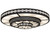 Binion LED Flushmount in Solar Black (57|276372)