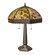 Lotus Leaf Two Light Table Lamp in Craftsman Brown Mahogany Bronze (57|231700)