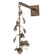 Oak Leaf & Acorn One Light Wall Sconce Hardware in Antique Copper (57|167011)