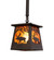 Moose At Dawn One Light Mini Pendant in Textured Black (57|133325)