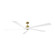 Aspen 84 84'' Ceiling Fan in Burnished Brass (71|5ASPR84BBS)