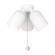 Emile Fan Light Kit in Matte White (1|MC267RZW)