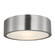 Albee Flush Mount in Brushed Nickel (1|GLF1032BS)