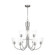 Miles Nine Light Chandelier in Brushed Nickel (1|GLC1169BS) Miles Nine Light Chandelier in Brushed Nickel (1|GLC1169BS)