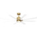 Flera Smart 65 LED 65''Ceiling Fan in Burnished Brass (1|8FLSM65BBSD)